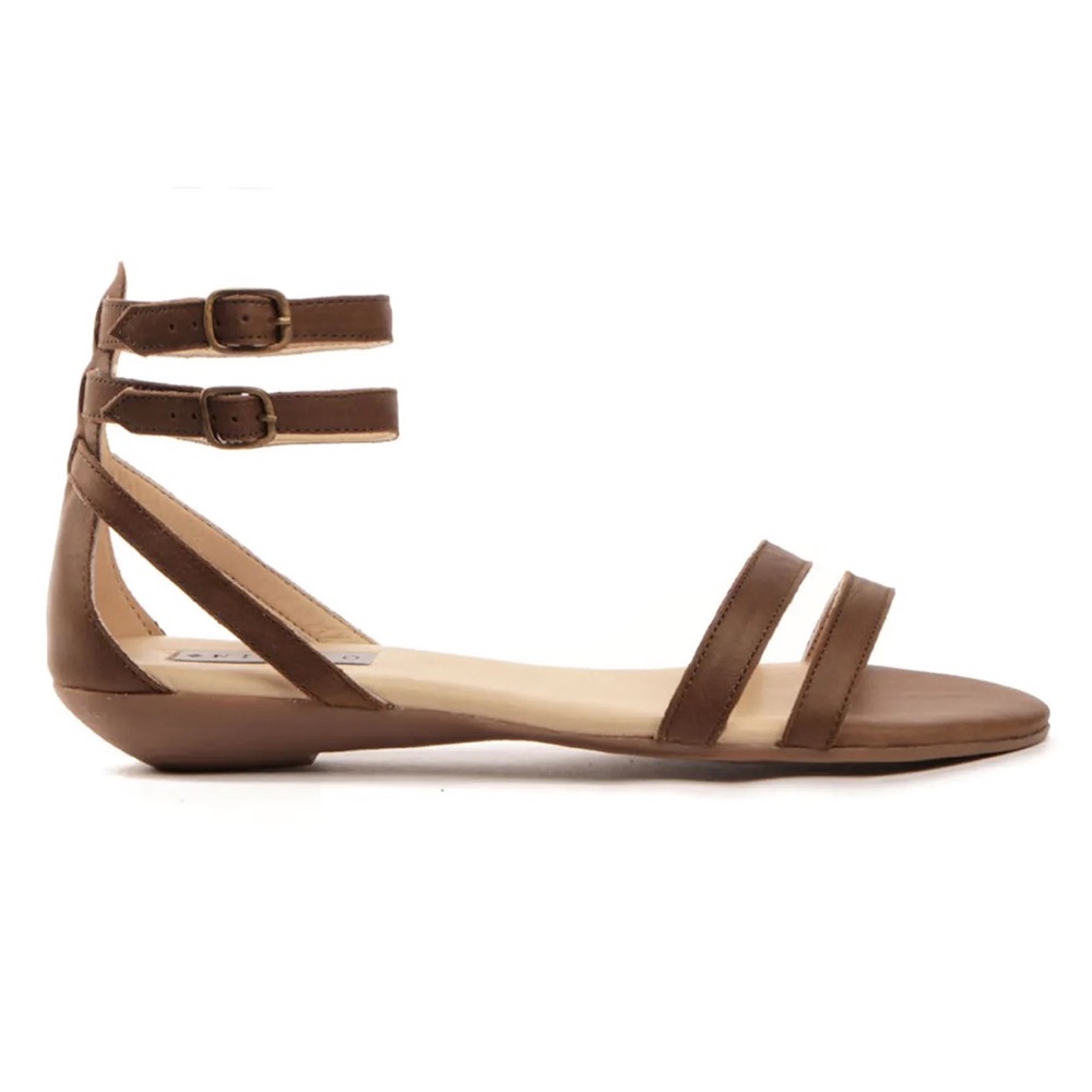 Nisolo Delicias sandal in toffee 36